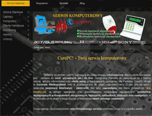 Tablet Screenshot of curepc.com.pl
